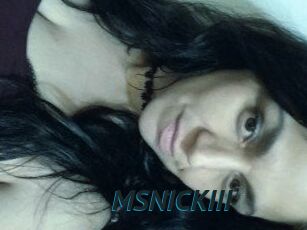 MSNICKIII